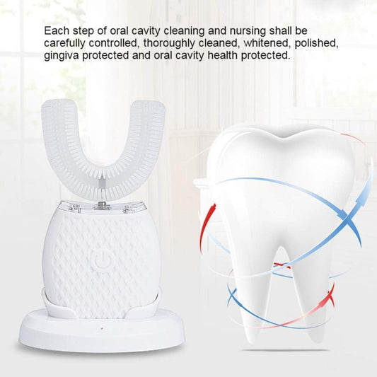 Smart Electric Toothbrush USB Rechargeable U-shaped Tooth