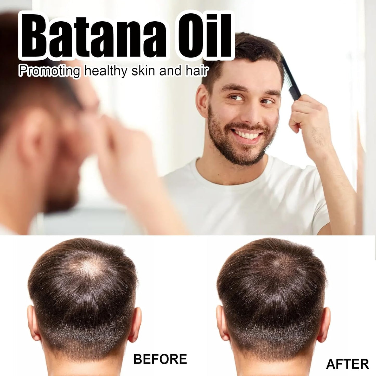 Batana Oil for Hair Growth, Organic Oil For Hairs, 100% Natural (60ml)