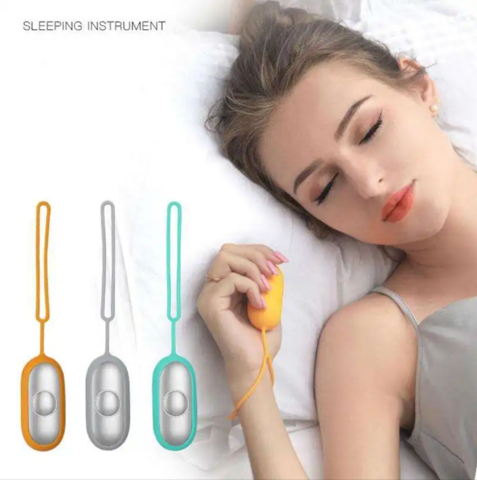 Portable Mini Sleep Aid Hand-held Micro-current Intelligent Relieve Anxiety Depression Fast Sleep Instrument Sleeper Therapy Insomnia Device USB